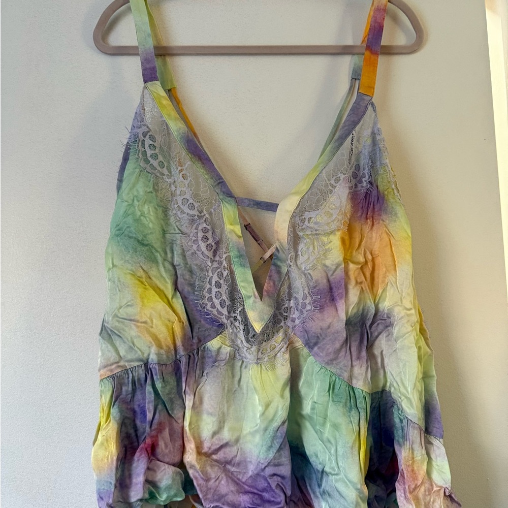 NWT Anthropologie Lyre Bird Silky Pajama Set - Picture 7 of 11